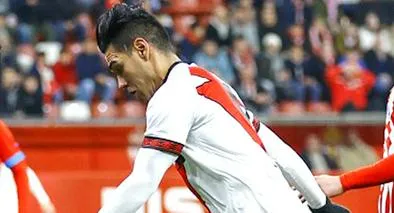 Foto de Falcao García, en nota de que Yerson Mosquera anotó gol en Villarreal vs. Rayo Vallecano