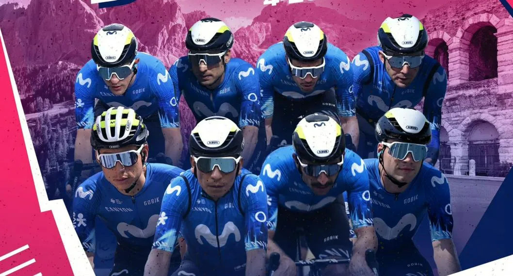 Con Nairo Quintana y Fernando Gaviria, Movistar anunció su nómina para el Giro de Italia 2024
