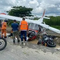 Motociclista herido por accidente con aeronave en el Valle del Cauca habría sido víctima de robo 