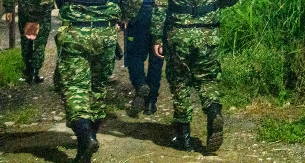 Militares del Ejército de Colombia, que se perdieron en el Sumapaz.