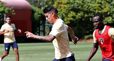 James Rodríguez volverá para el partido contra Palmeiras.