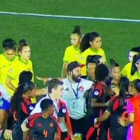 En polémica finalizo el partido entre Colombia y Brasil por el Sudamericanoo Femenino Sub-20: se burlaron e insultaron a la' 'Tricolor'.