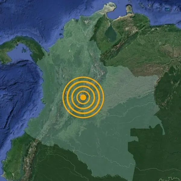Temblor en Colombia hoy 2024-04-29 22:01:28 en Los Santos - Santander, Colombia