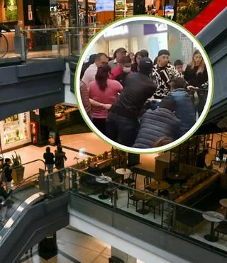 En Bogotá un perro quedó atrapado en escaleras eléctricas en centro comercial