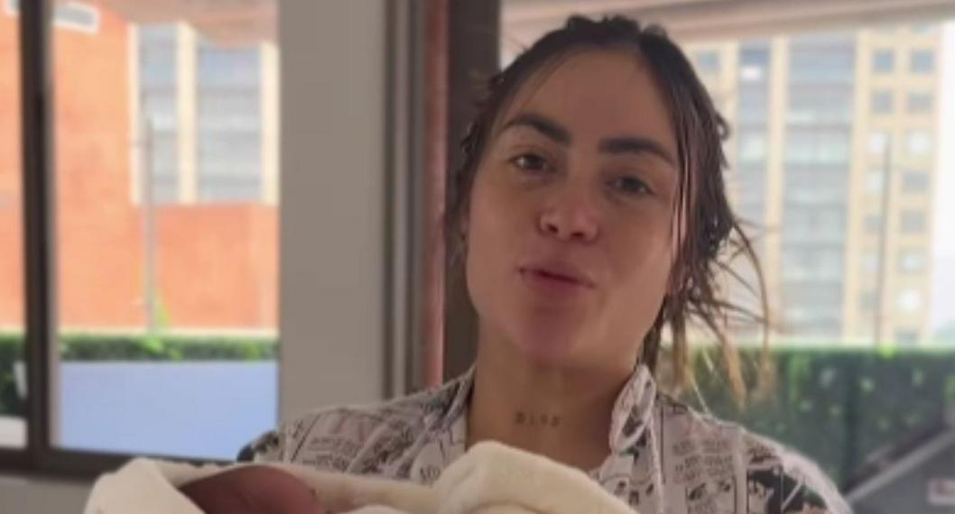 'Epa Colombia' mostró tierno momento que vivió con su hija Daphne durante baño