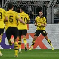Borussia Dortmund 'pegó' primero en casa y venció 1-0 a PSG por 'semis' de Champions League