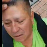 Mujer golpeó a un sujet oque la acosaba cerca del centro comercial Titán Plaza en Bogotá