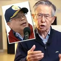 Alberto Fujimori, que dice que por él un gurrilero, como Petro, no es presidente de Perú