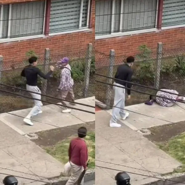 Joven que noqueó de un puño a ladrón en Bogotá y se hizo viral dijo qué pasó