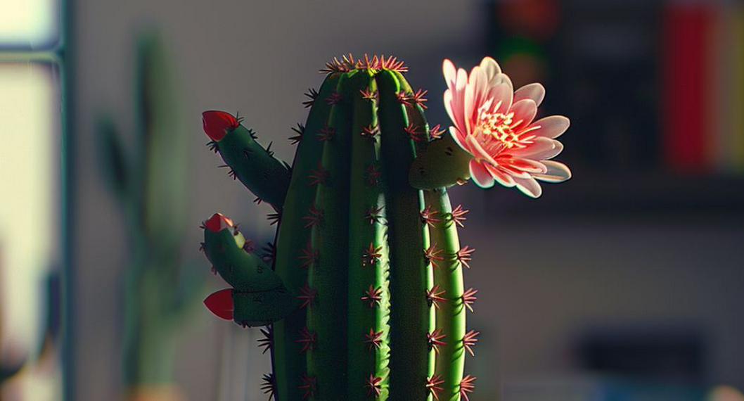 El cactus es una flor curiosa y muy atractiva. Además, es capaz de sobrevivir en situaciones extremas. Conozca la razón del porqué le sale una flor.