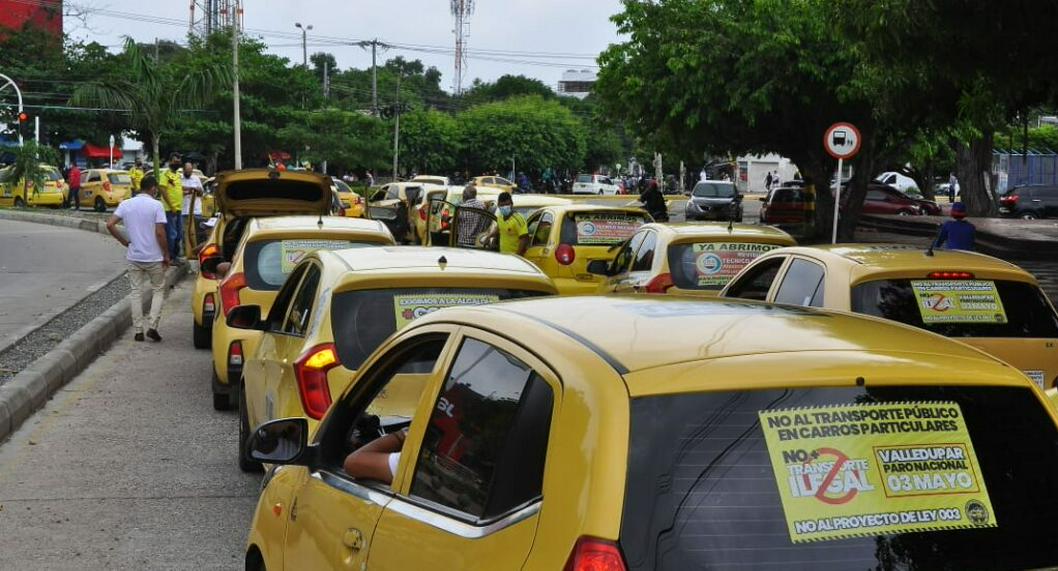 Usuarios se quejan de cobros abusivos de taxis en Festival: hasta $50.000 dentro de Valledupar 