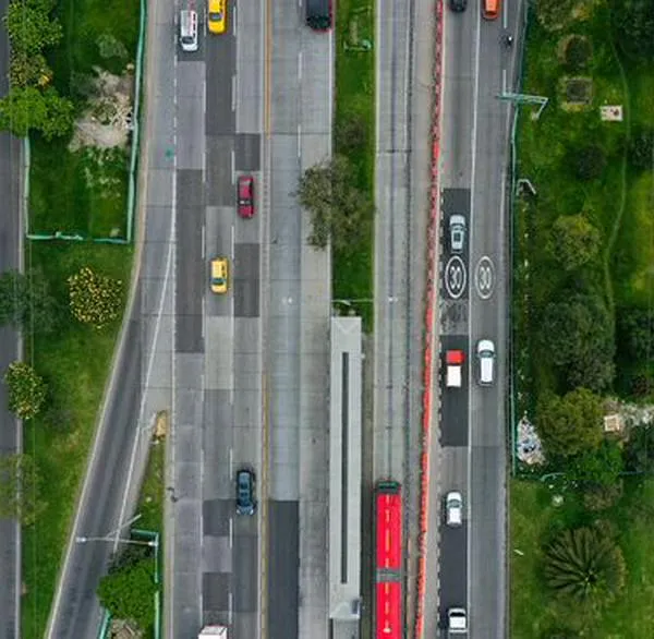 ¡Pilas! Por obras cierran tramo de un carril de la autopista norte