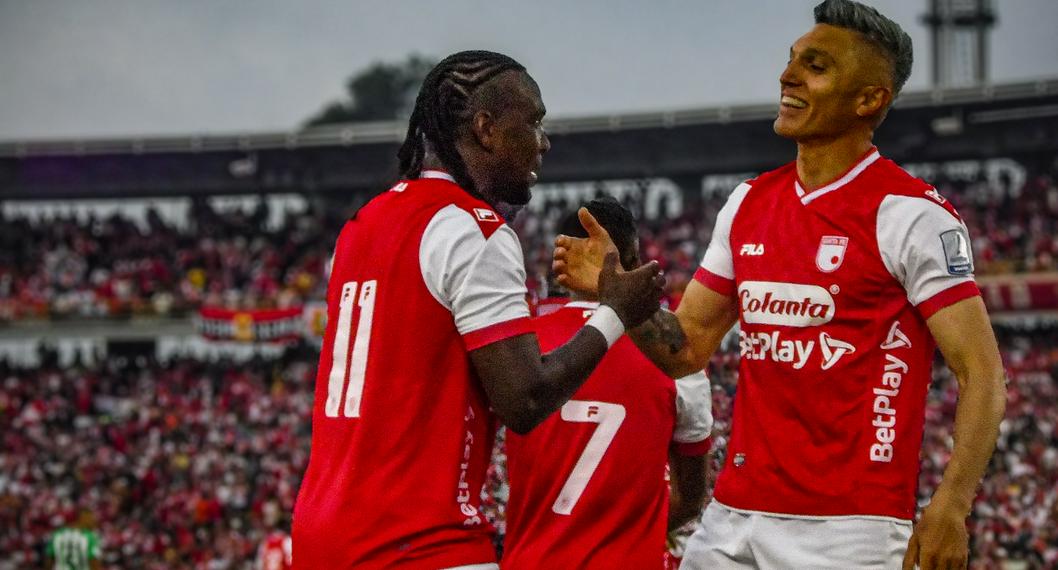 Santa Fe venció a Deportes Tolima en Bogotá con gol de Hugo Rodallega y lidera grupo A de Liga BetPlay 2024-I.