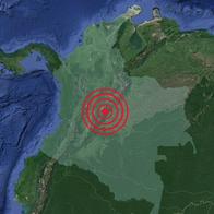 Temblor en Colombia hoy 2024-05-06 10:01:54 en Buenavista - Córdoba, Colombia