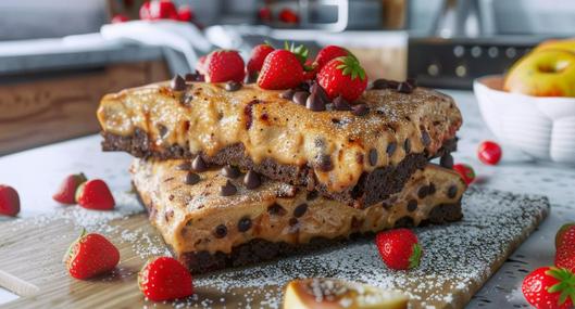 Esta receta combina la delicia del brownie y lo crujiente de las galletas para dar como resultado un postre único. Conozca cómo hacer 'Brookies' en casa.