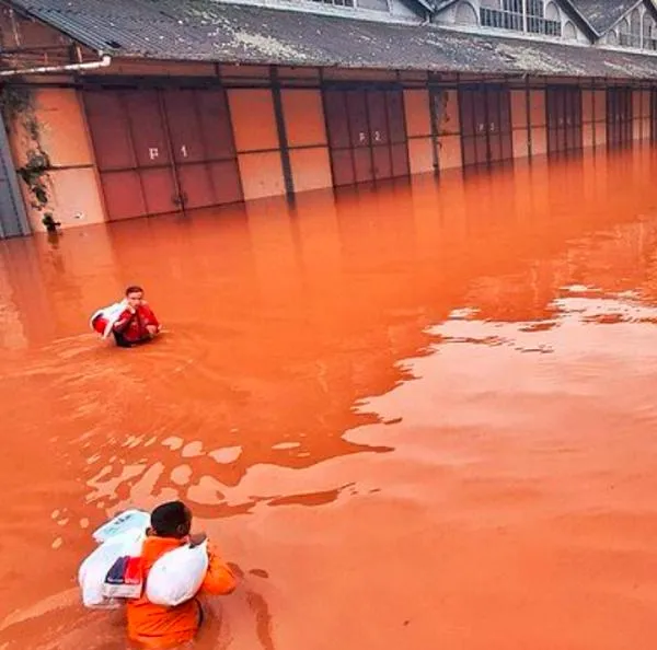 Estado de Río Grande do Soul, en Brasil, que está afectado por inundaciones en la región que dejan 79 muertos y más de 100.000 damnificados