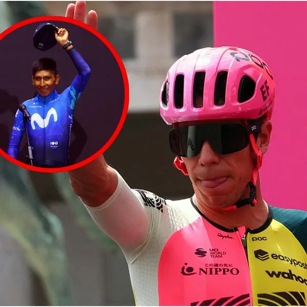 Rigoberto Urán dijo a qué puede aspirar Nairo Quintana en el Giro de Italia: video