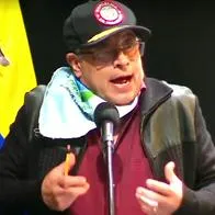 Gustavo Petro, que señala a militares emboscados en el Cauca por llamar a Vicky Dávila