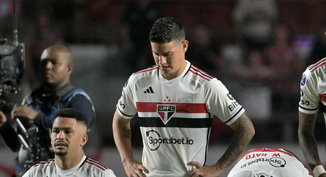 James Rodríguez no jugará en Copa Libertadores con Sao Paulo.