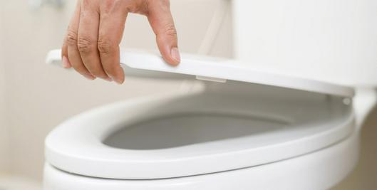 ¿Cuál es la manera correcta de dejar la tapa del baño?