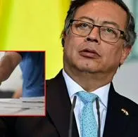 Gustavo Petro, que responde ante posibles cargos del CNE por financiación de campaña.