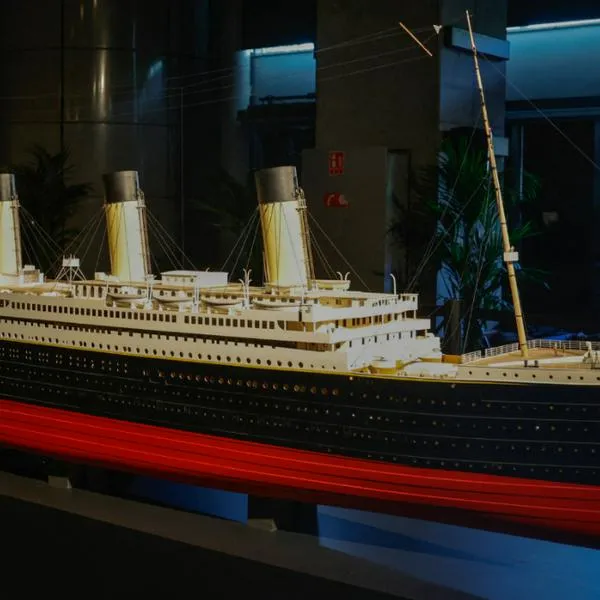 Imagen del Titanic, a propósito de la construcción que plantea un millonario para 2027.