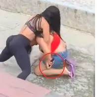 Dos mujeres protagonizaron una riña en Sopetrán, Antioquia; una de ellas sacó un taser
