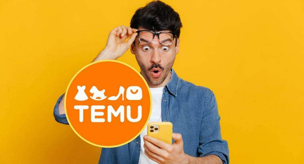 Logo de Temu, competencia de AliExpress y que da oportunidad de conseguir artículos gratuitos