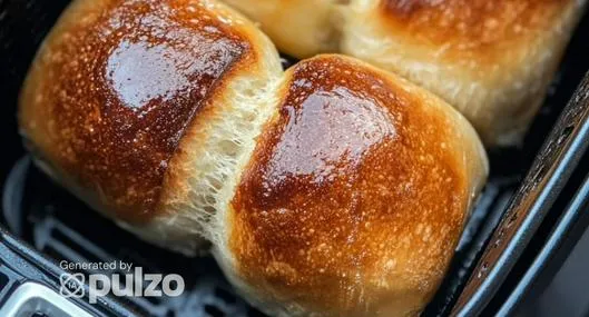 Receta de cómo hacer pan de papa en la 'air fryer'. Conozca los ingredientes y los pasos. 
