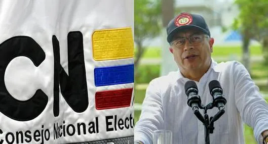 El CNE rechazó “de manera categórica” las declaraciones de Gustavo Petro