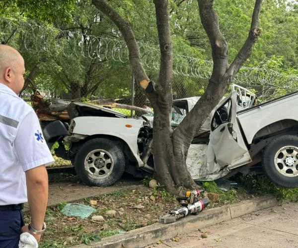 Trágico accidente en Valledupar: estudiante de la Udes fallece tras impactante choque de camioneta