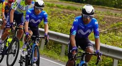 Nairo Quintana, a propósito de la alergia que lo está afectando en el Giro de Italia.