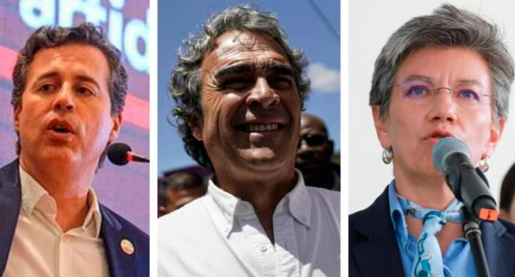 Candidatos con opción de ganar la Presidencia en 2026: Galán, Fardo y C. López