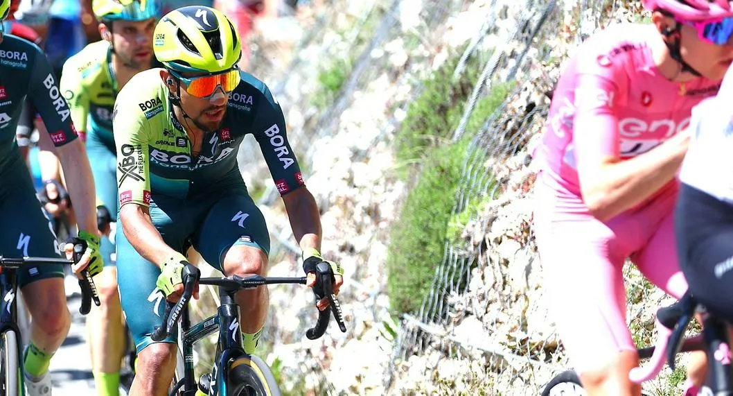 Dabiel Felipe Martínez, segundo en clasificación del Giro de Italia  2024 tras etapa 9.