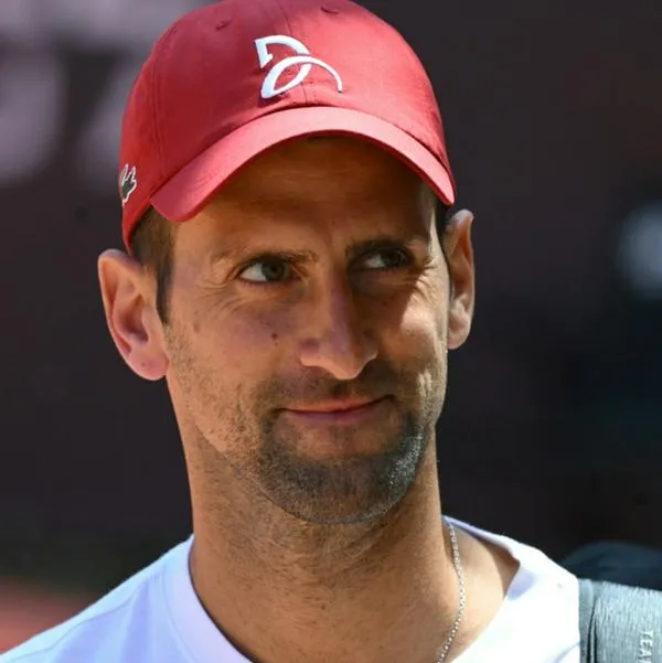 Nocak Djokovic, a propósito de cómo apareció después del botellazo que recibió en la cabeza.