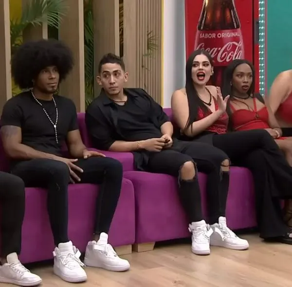 Concursantes de 'La casa de los famosos', a propósito de cómo se operan las cámaras del programa a lo largo de la casa: video