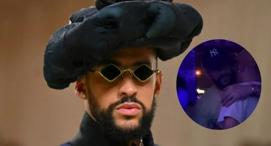 Bad Bunny grabado junto a otro hombre en Estados unidos y el video es viral en redes sociales