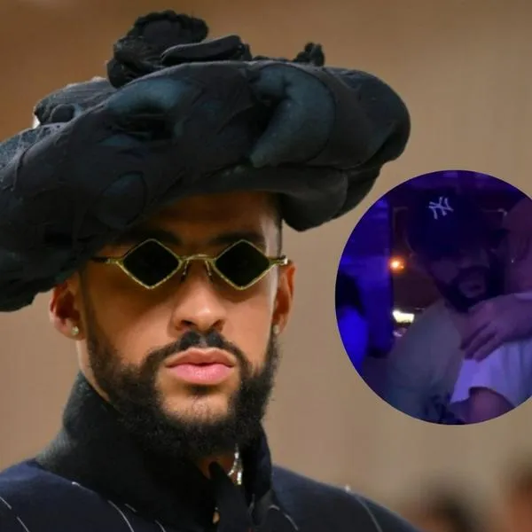 Bad Bunny grabado junto a otro hombre en Estados unidos y el video es viral en redes sociales