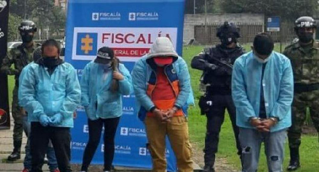 Cayó banda responsable de 12 homicidios en Bogotá, tenían presencia en 5 localidades