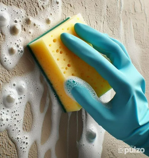 ¿Cómo se quita la tinta de esfero de la pared?