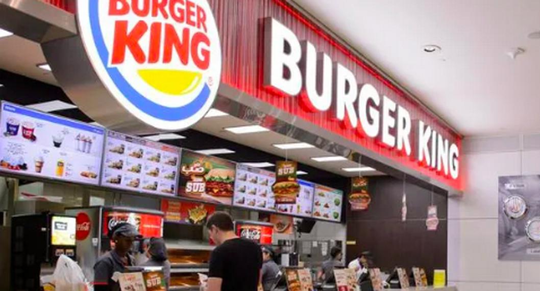 Local de Burger King en Colombia, cuya dueña es una empresa mexicana, propietaria de varias cadenas de restaurantes en el país