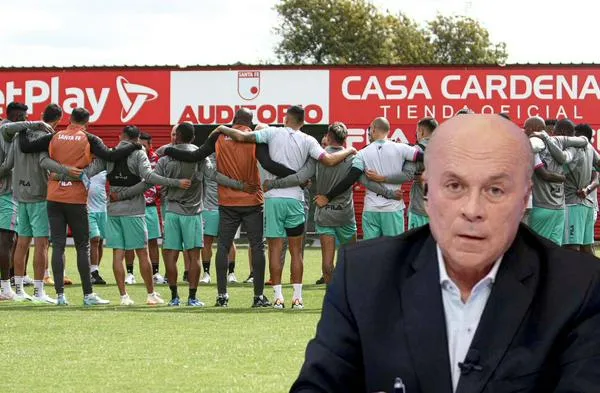 Carlos Antonio Vélez le tiró flores a Santa Fe, pero detalló su debilidad
