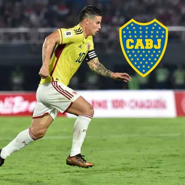 James Rodríguez podría jugar en Boca Juniors de Argentina.