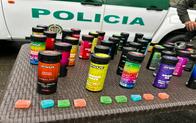 Policía incautó más de 1.000 gomitas elaboradas con marihuana en el Valle de Aburrá