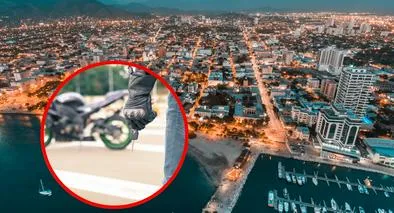 Ladrones causaron accidente para despistar y robar a motociclista en Santa Marta