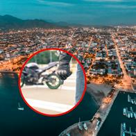 Ladrones causaron accidente para despistar y robar a motociclista en Santa Marta