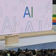 Presentación de 'I/O', nuevo avance de Google en inteligencia artificial.