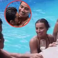 Participantes del 'Desafío' se besan y se lamen el cuello en la piscina