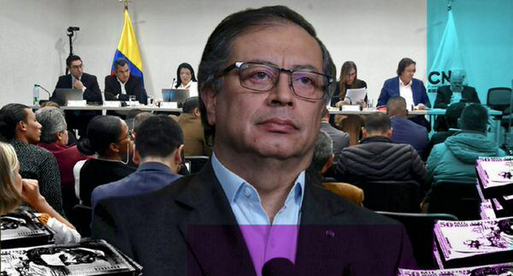 Piden anular las investigaciones del CNE en contra del presidente Gustavo Petro