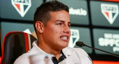 James Rodríguez, a propósito de su salida de Sao Paulo, según prensa brasileña.